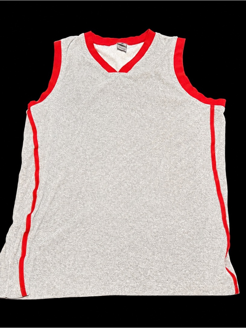 Foot Locker Y2K Ringer Tank Top Vest Gray Red Men’s 2XL XXL